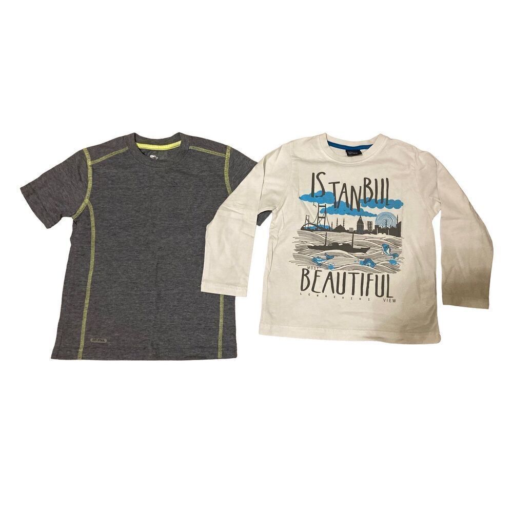Lot of 2 LC Waikiki Long Sleeve Starters 4T Kids Spring Fall